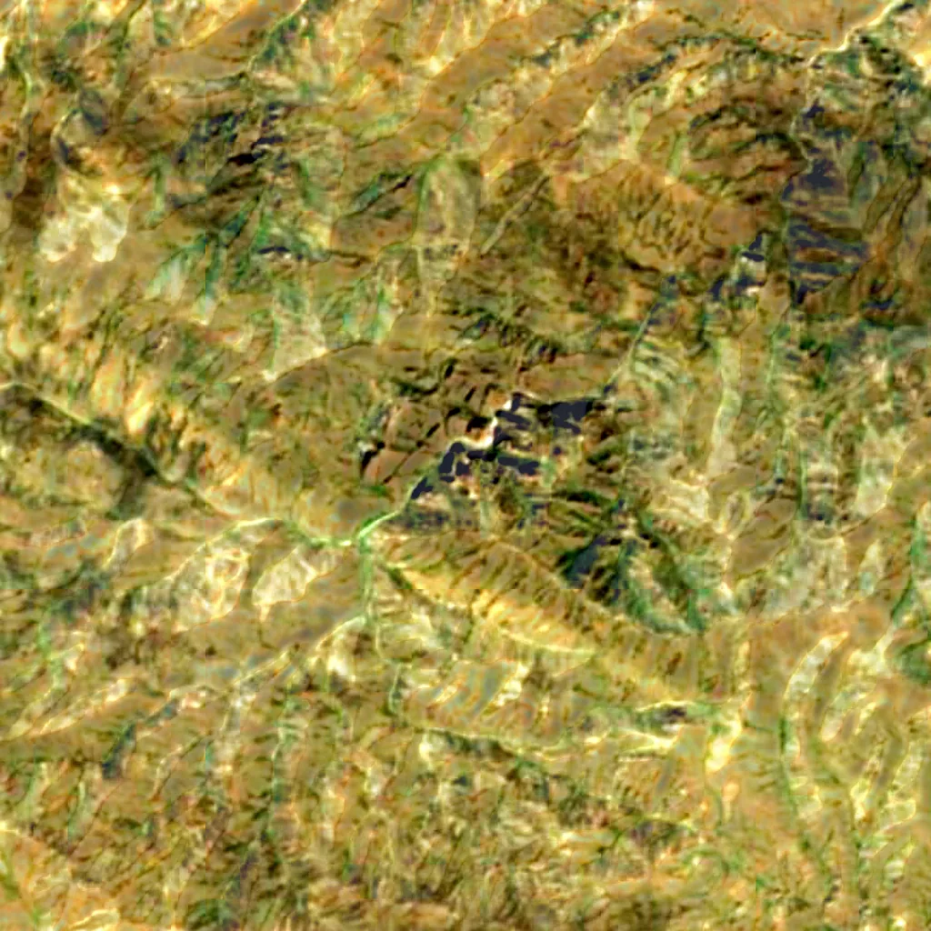 Yolyn Am seen from above (Sentinel-2)