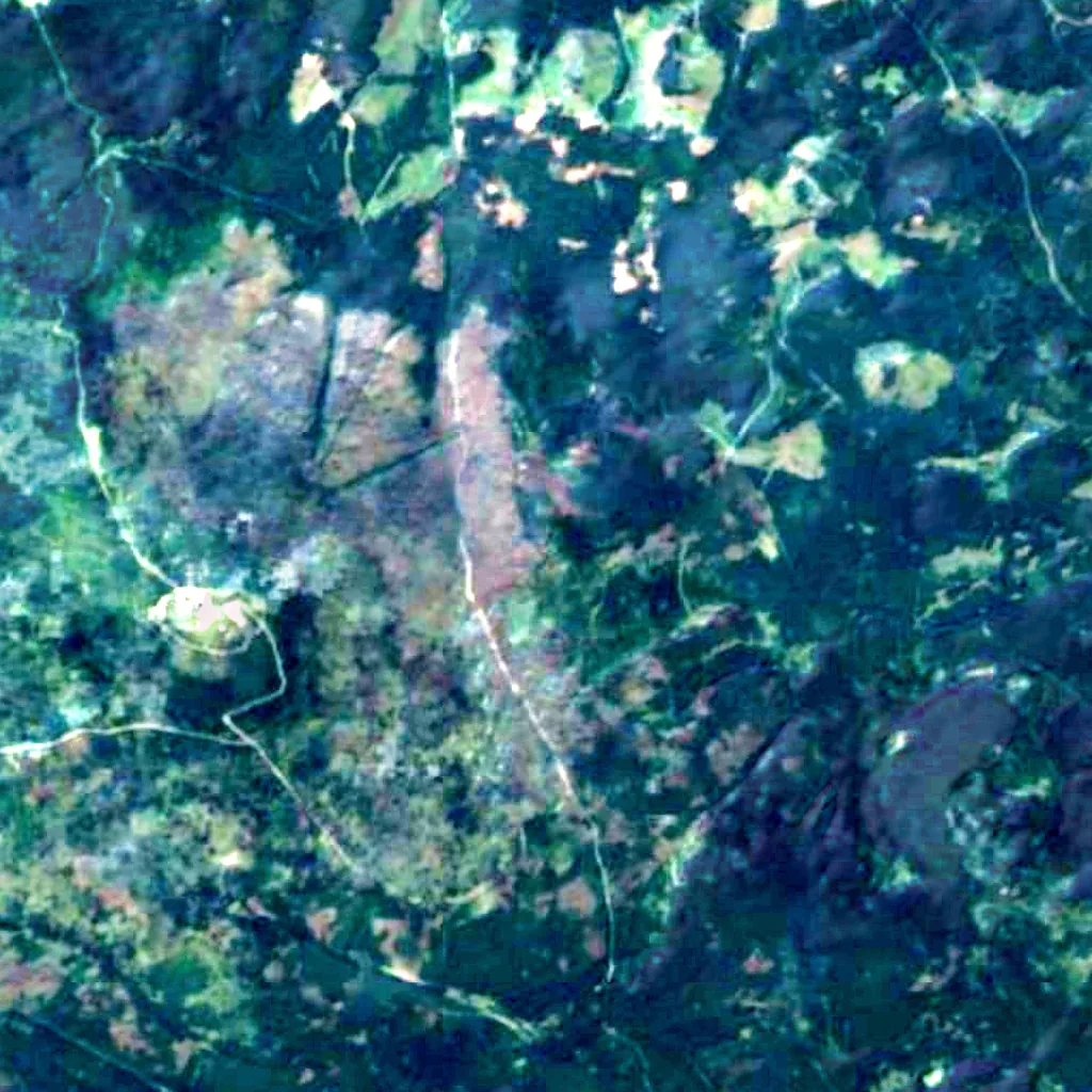 Zeterklippen seen from above (Sentinel-2)